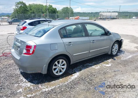 2010 Nissan Sentra 2.0Sl из США, поврежденный, VIN 3N1AB6AP1AL623339